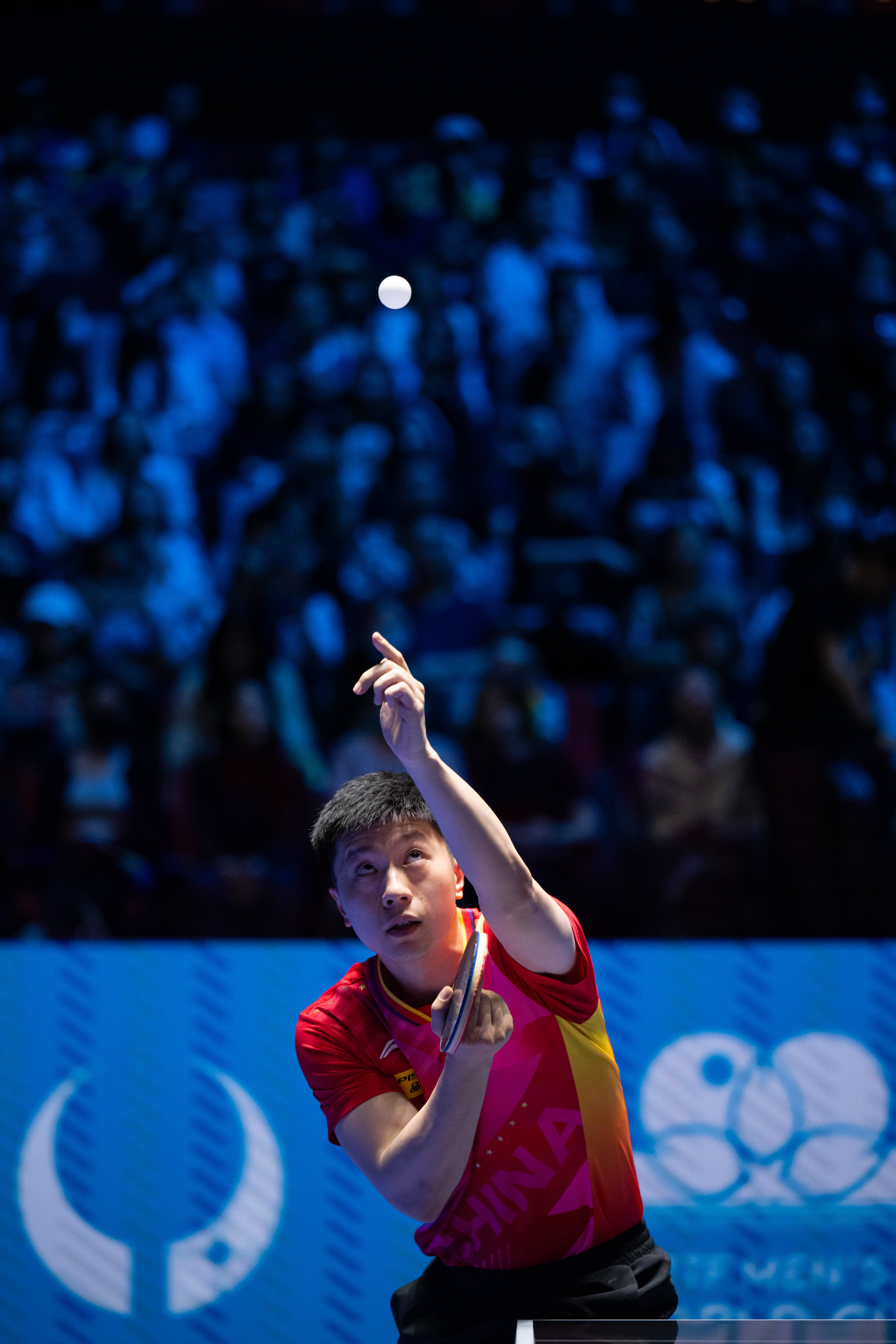 包含法国乒乓球队绝地反击奥地利乒乓球队，马龙统治全场的词条