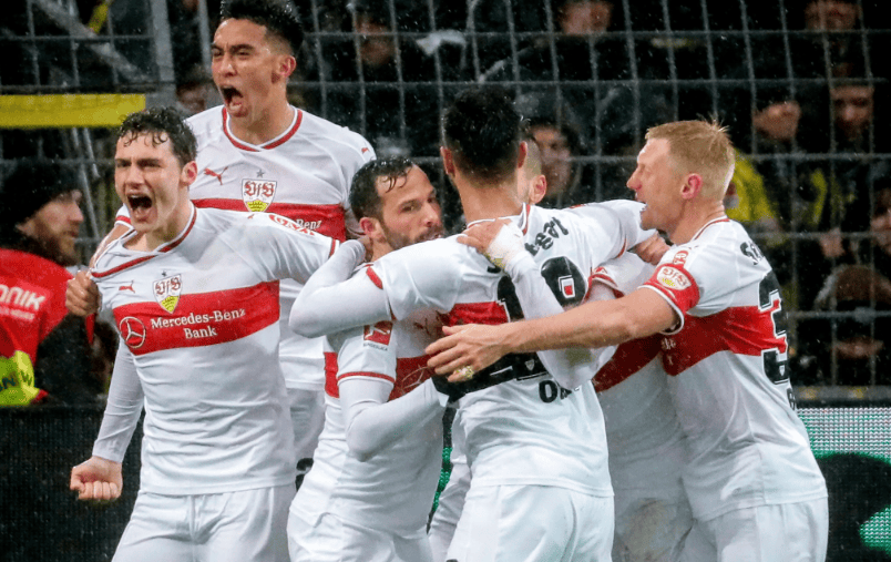 包含斯图加特主场战胜门兴格拉德巴赫，稳固积分榜排名的词条