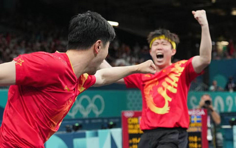 瑞典队碾压中国队,马龙点燃赛场 瑞典队碾压中国队,马龙点燃赛场